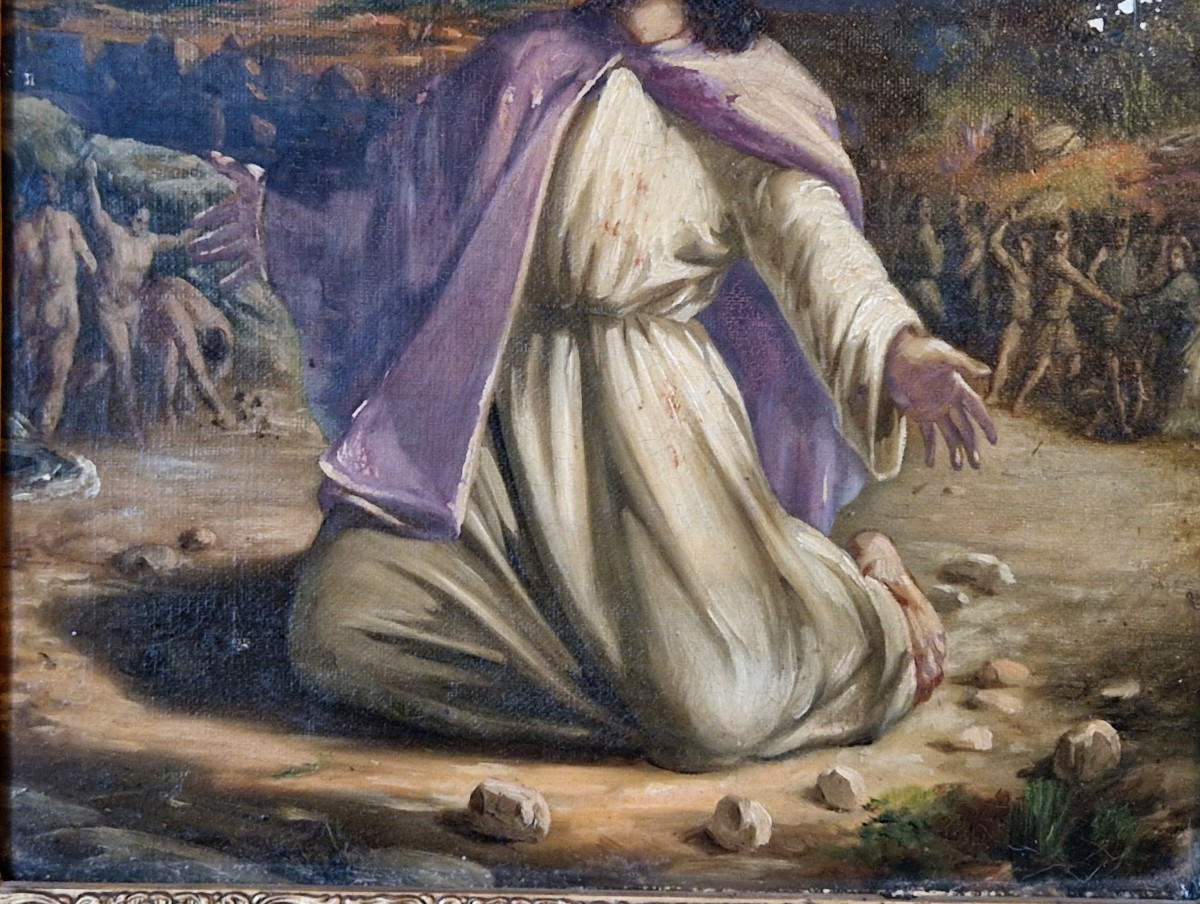 Scène de saint Joachim XIXe-photo-4