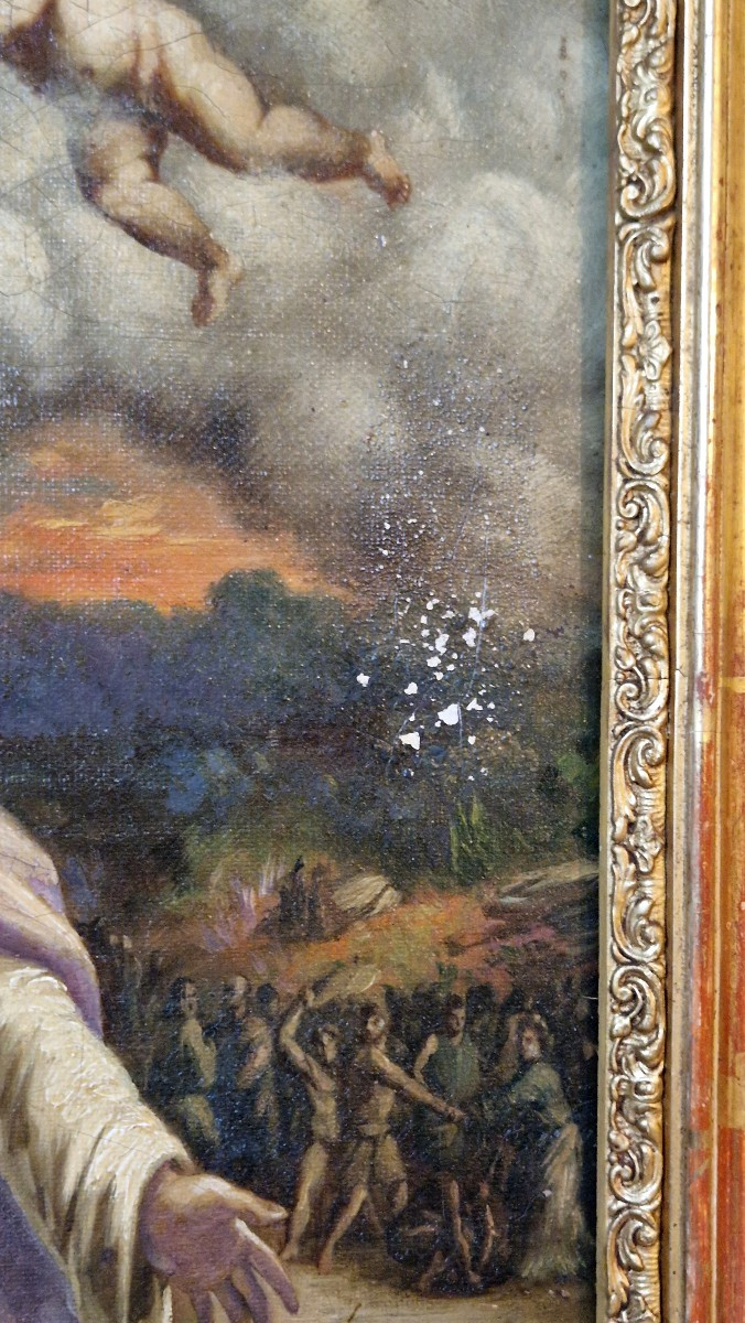 Scène de saint Joachim XIXe-photo-4