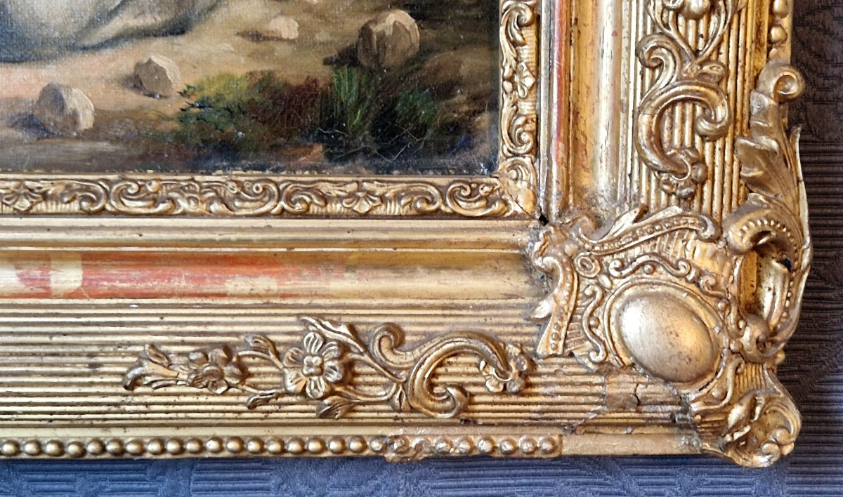 Scène de saint Joachim XIXe-photo-5