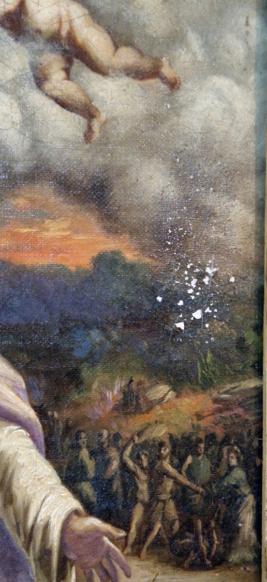 Scène de saint Joachim XIXe-photo-2