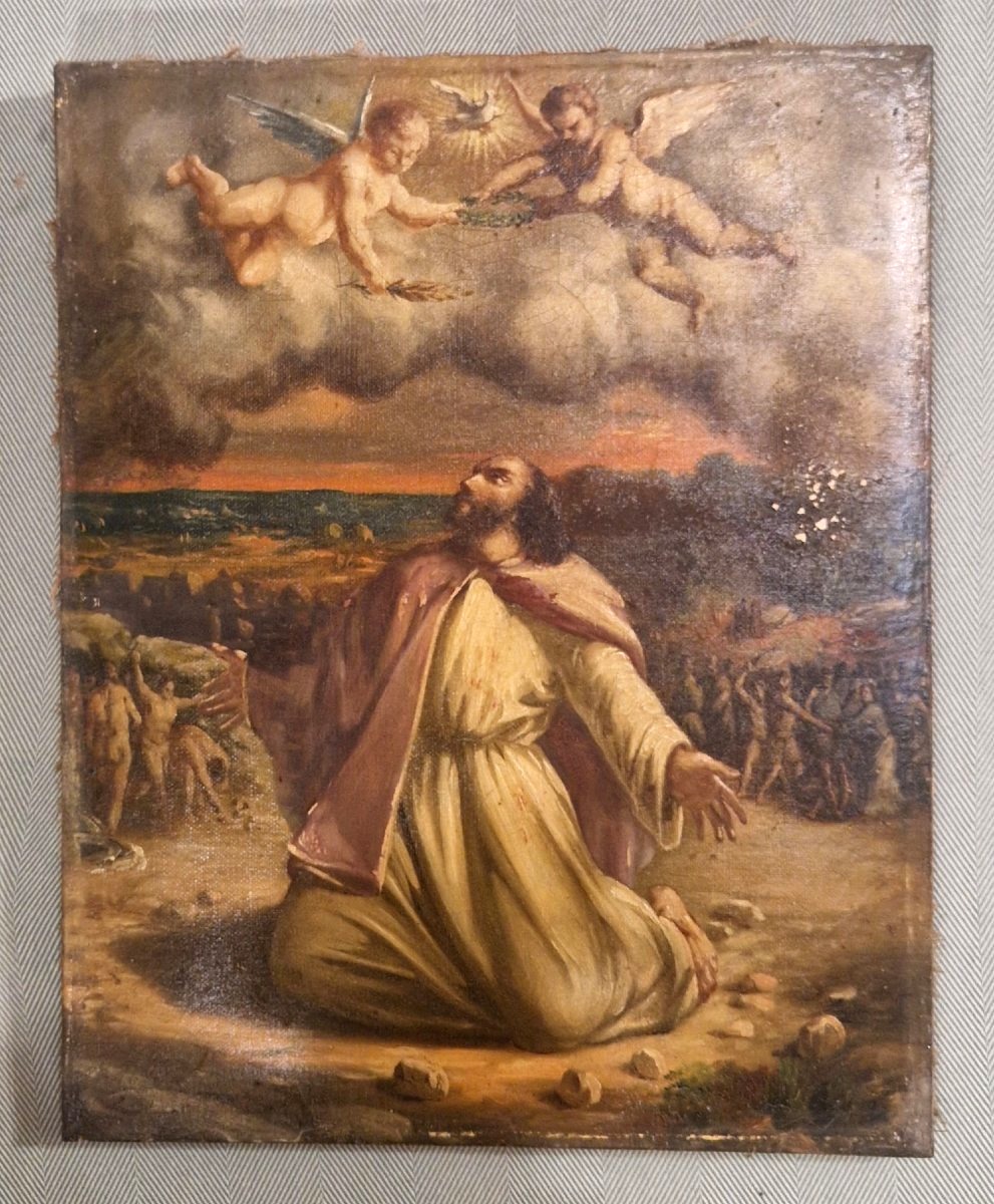 Scène de saint Joachim XIXe
