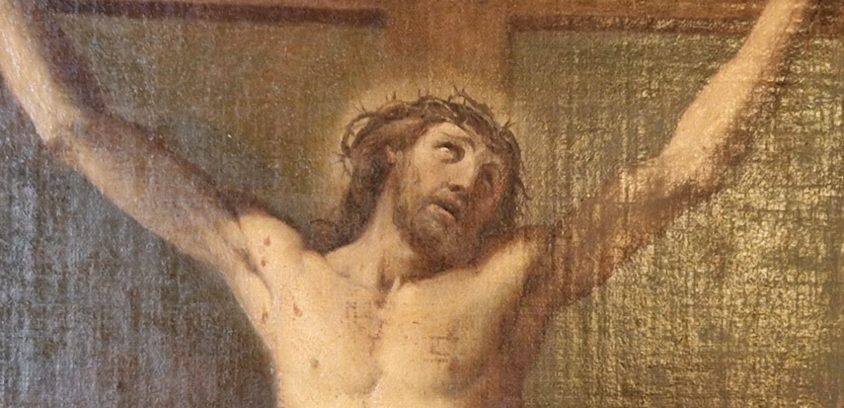 Scène de Crucifixion - d’après Simon Vouet Travail d'école- 1742-photo-8