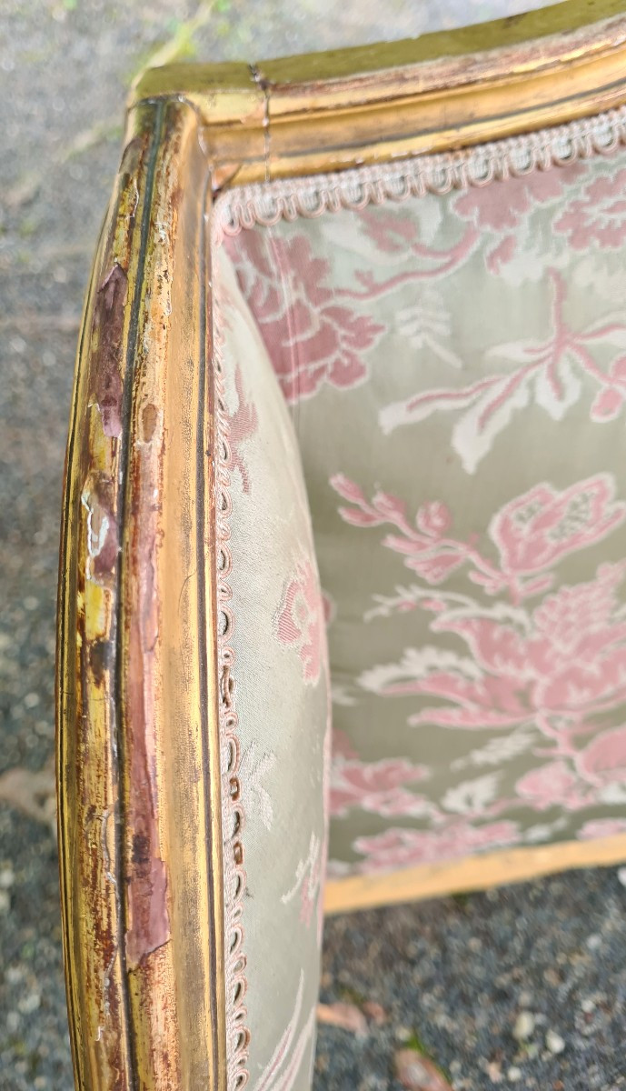 Louis XV Style Sofa, Early 19th Century-photo-4