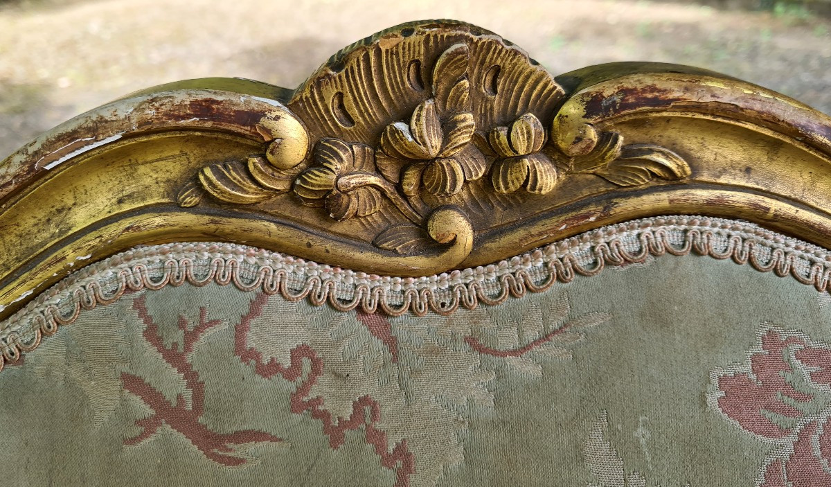 Louis XV Style Sofa, Early 19th Century-photo-5