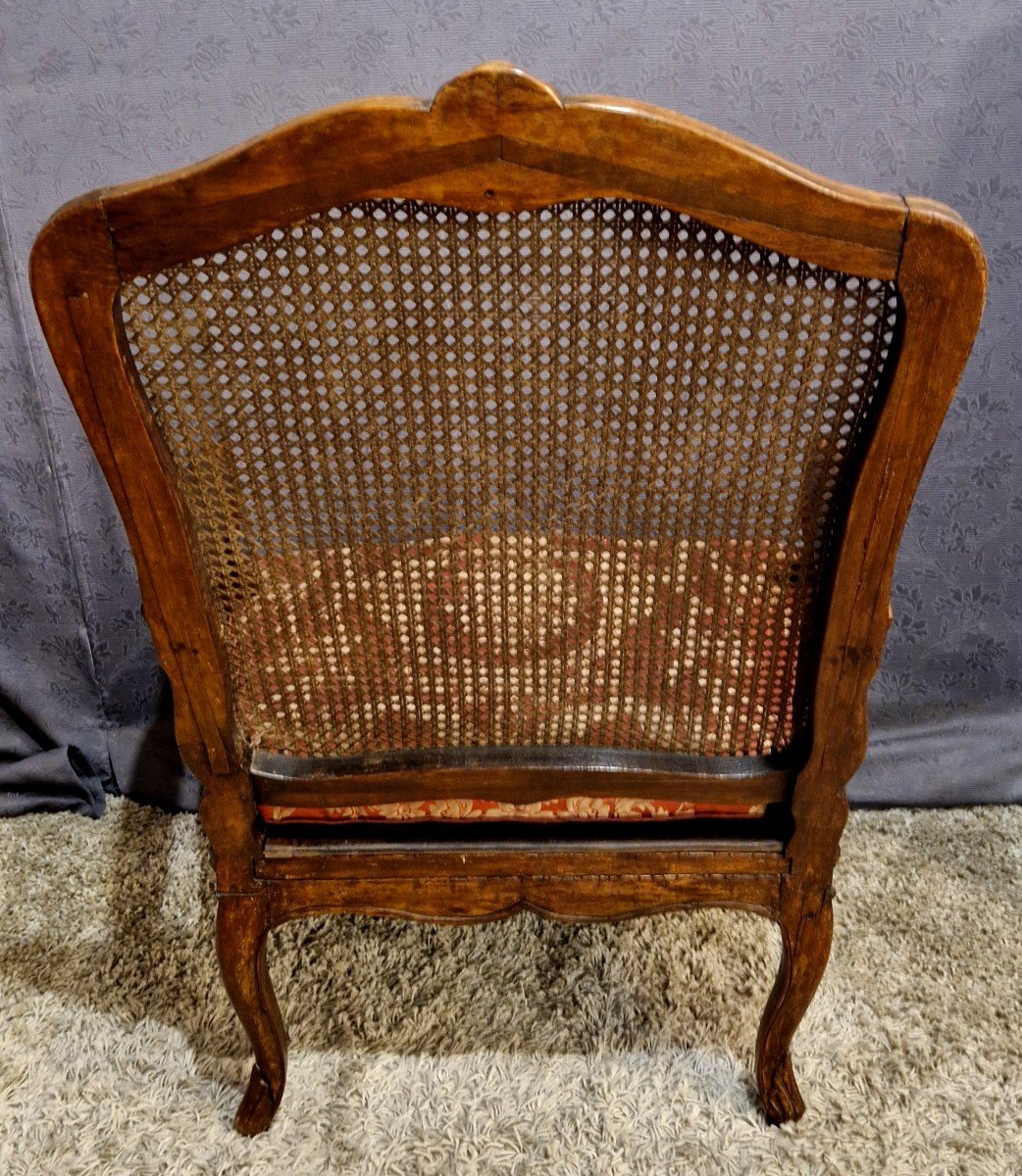 Louis XV Queen's Armchair Stamped Avisse-photo-4