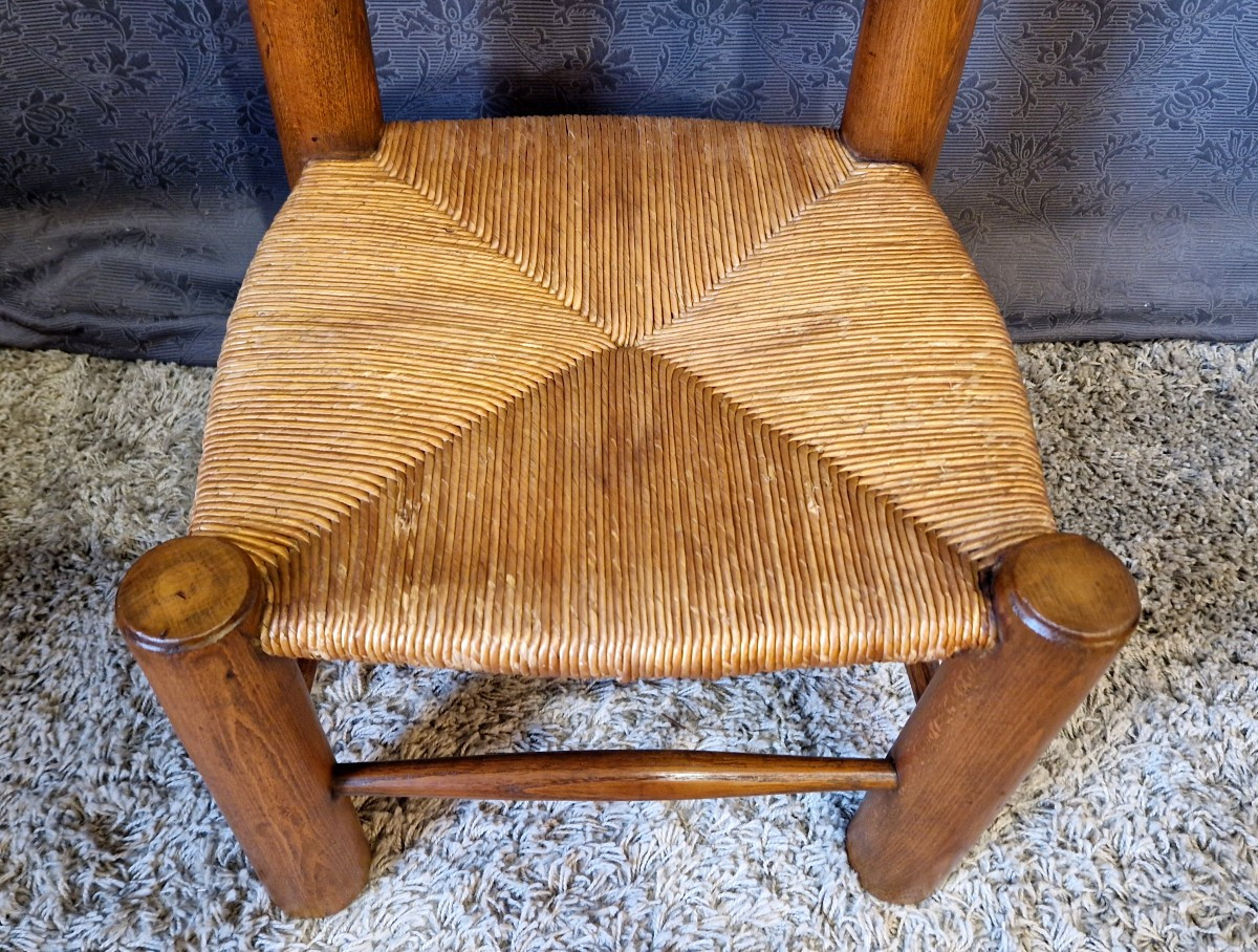 Chaises d'Enfant Brutaliste Charles Dudouyt -photo-3