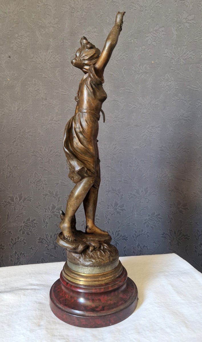 Regule "on The Mountain" By émile Guillemin (1841-1907)-photo-2