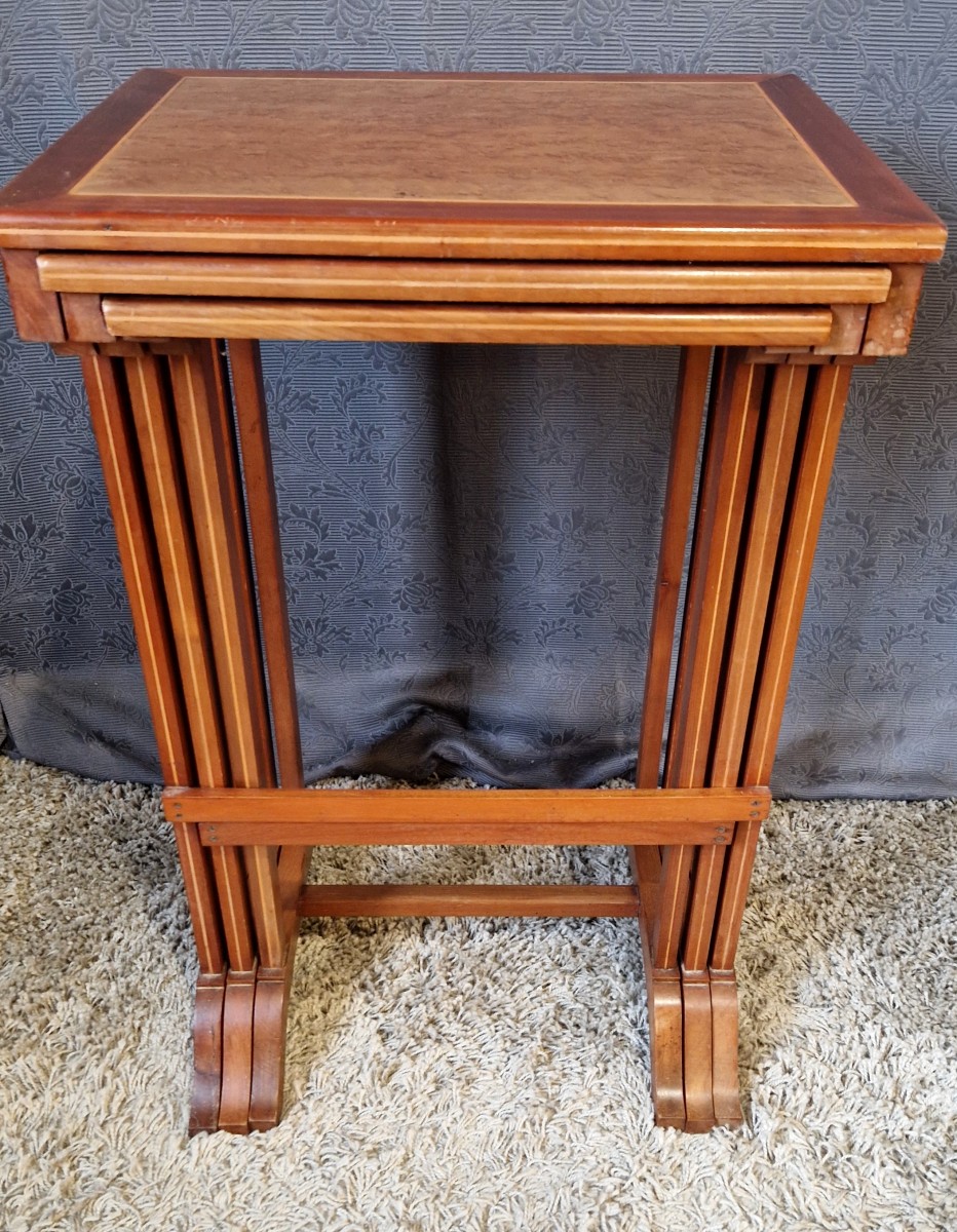 Suite de Tables Gigognes Début XXe-photo-4