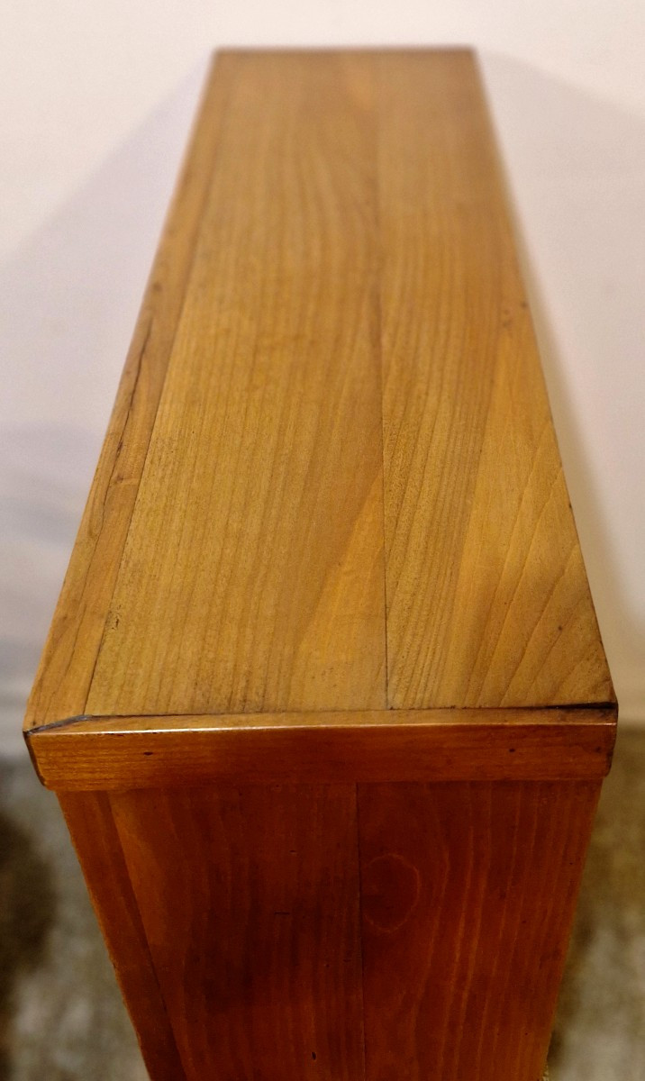 Bibus Cherry Wood Bookcase, 20th Century.-photo-8