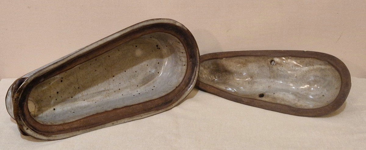 Terrine lièvre En céramique émaillé Du Loir-photo-2