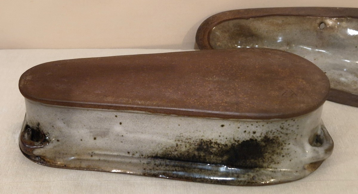 Terrine lièvre En céramique émaillé Du Loir-photo-7