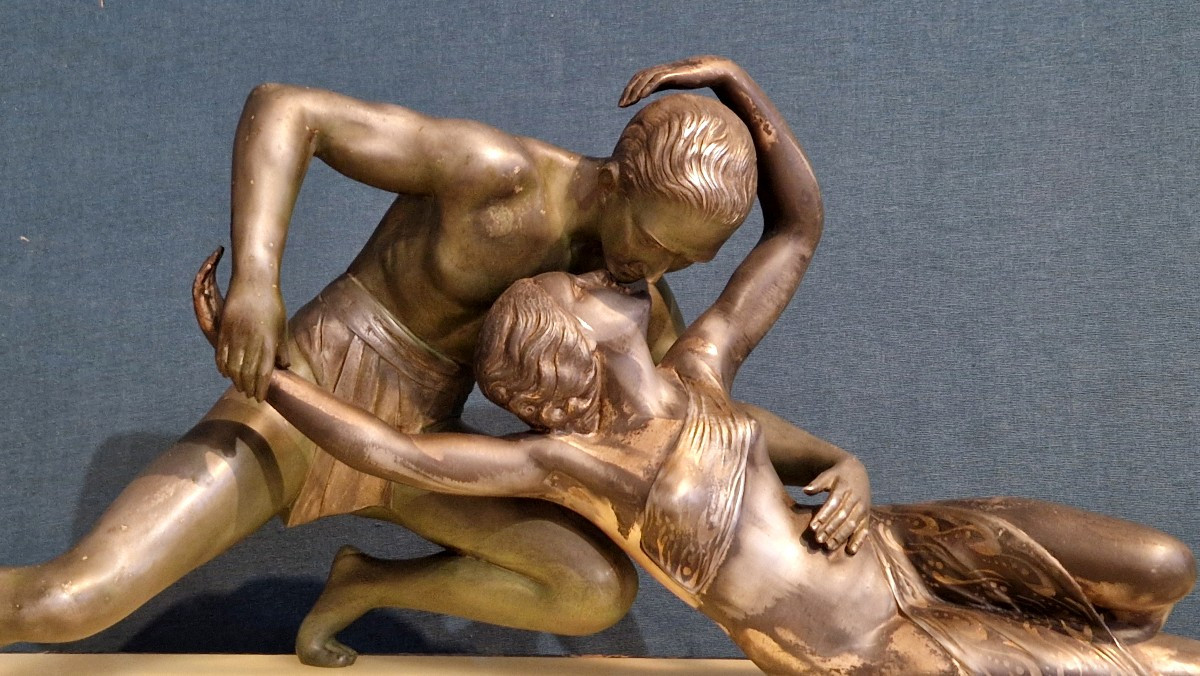 Le Baiser de l'amour - Régule -Art Déco-photo-2