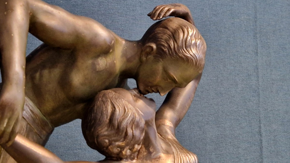 Le Baiser de l'amour - Régule -Art Déco-photo-4