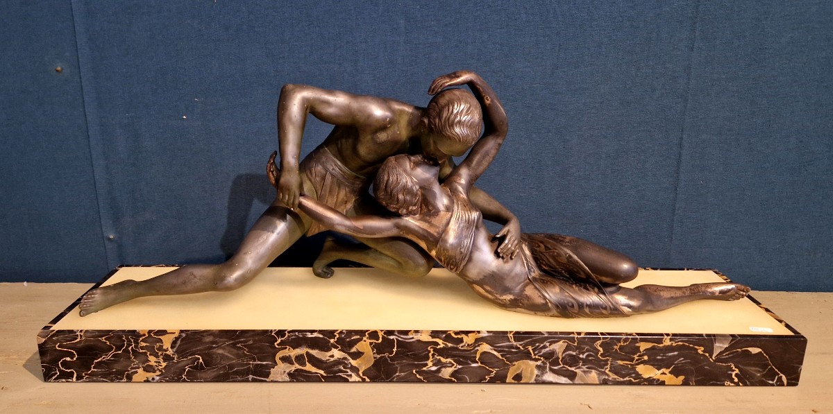 Le Baiser de l'amour - Régule -Art Déco-photo-2