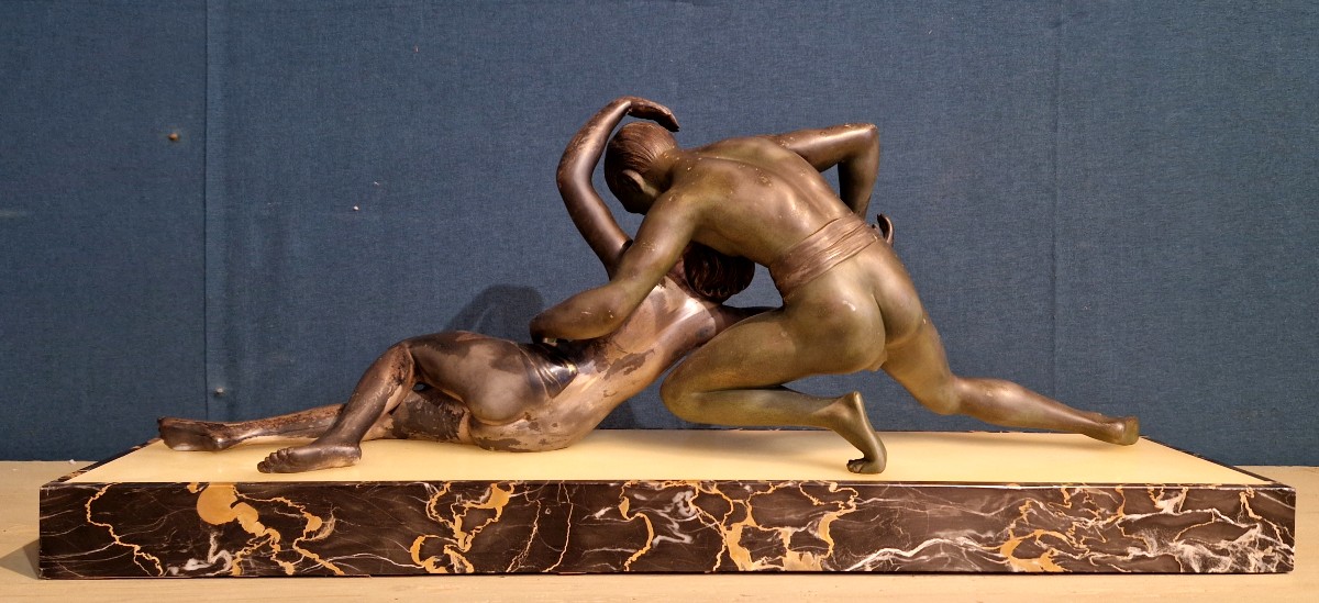 Le Baiser de l'amour - Régule -Art Déco-photo-5