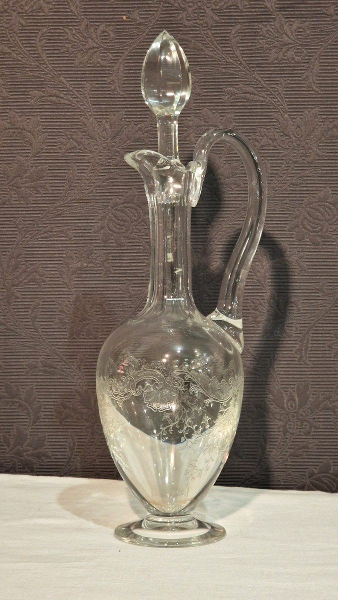 Saint Louis Crystal Ewer-photo-2