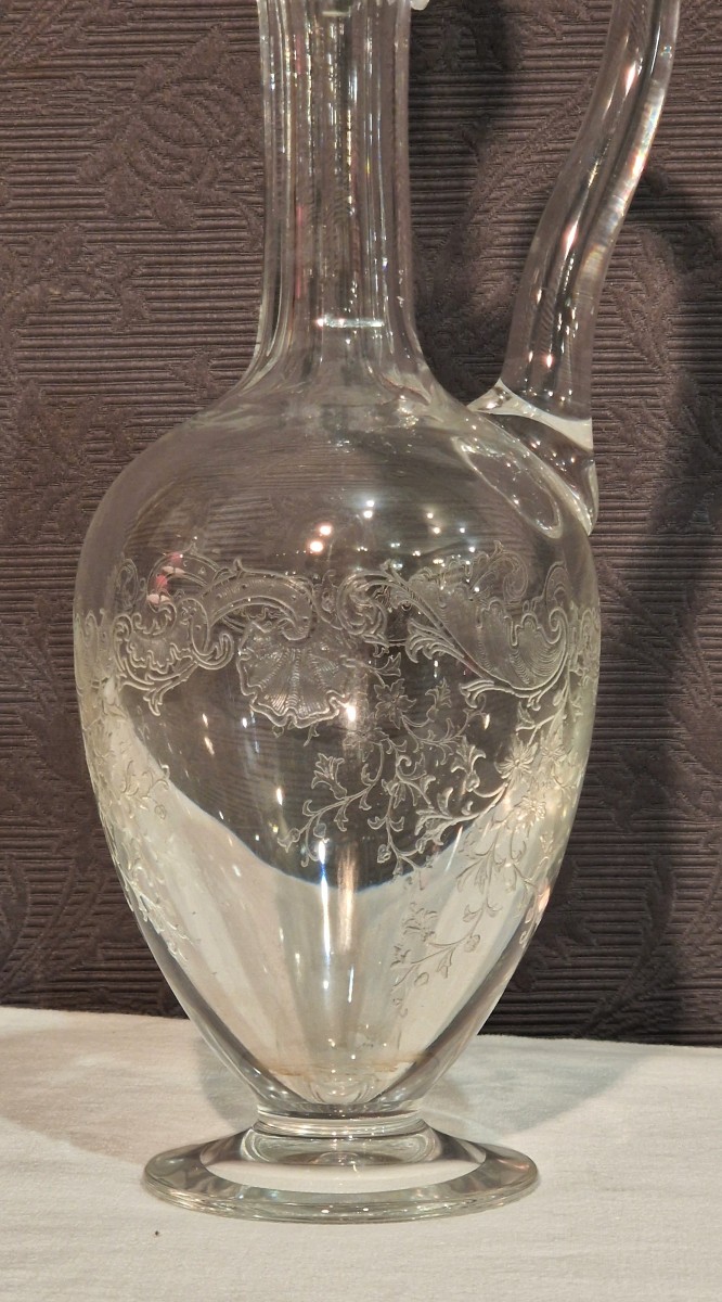 Saint Louis Crystal Ewer-photo-4