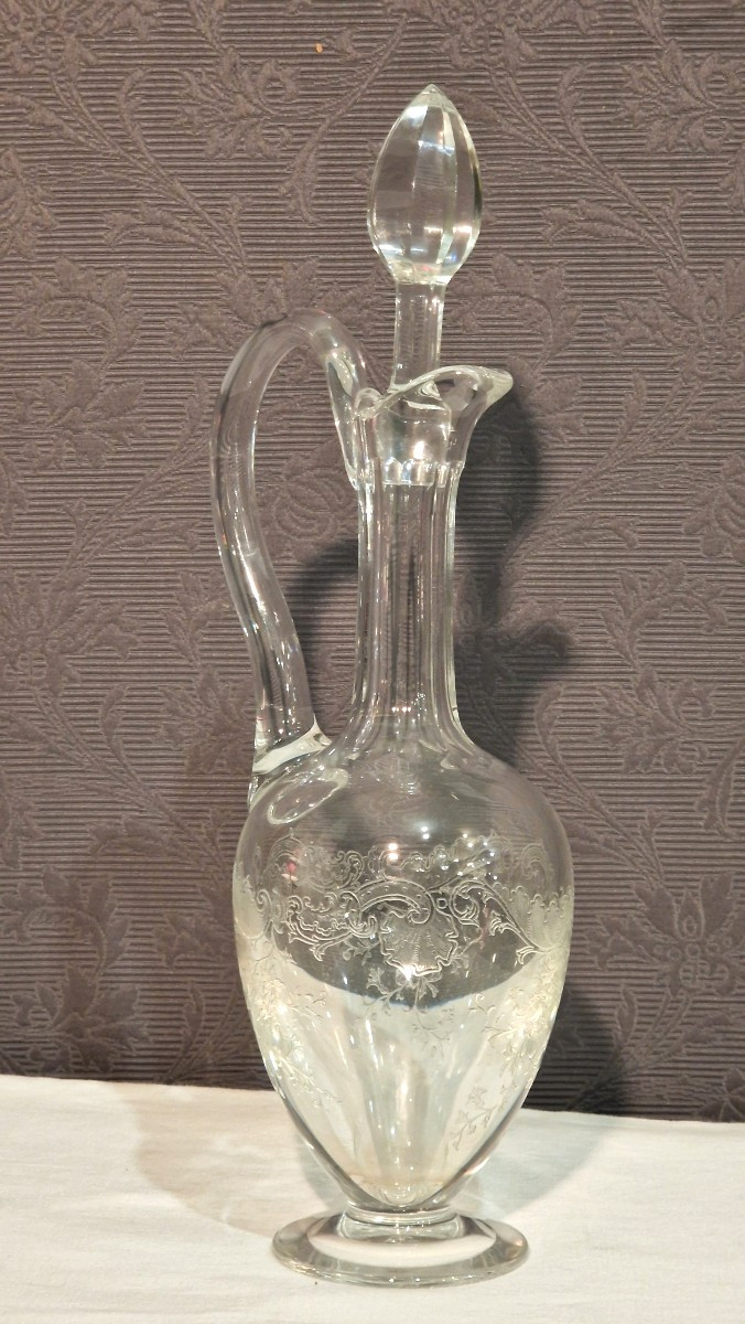 Saint Louis Crystal Ewer