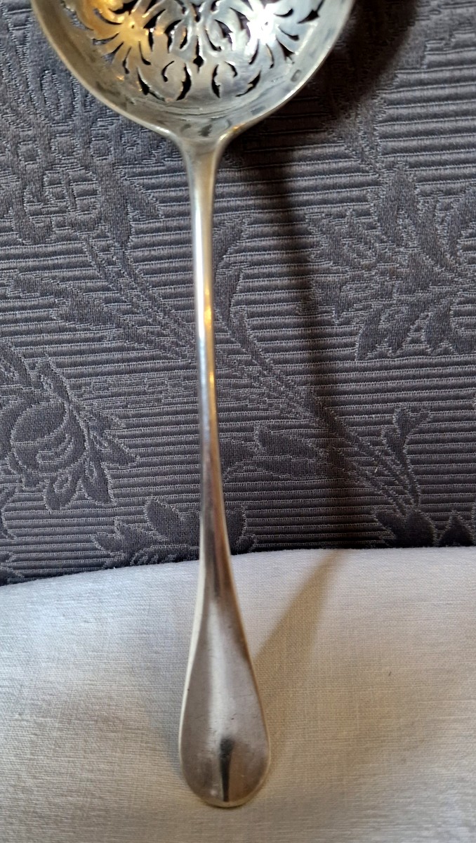 Cuillère à saupoudré - Argent Massif-photo-3
