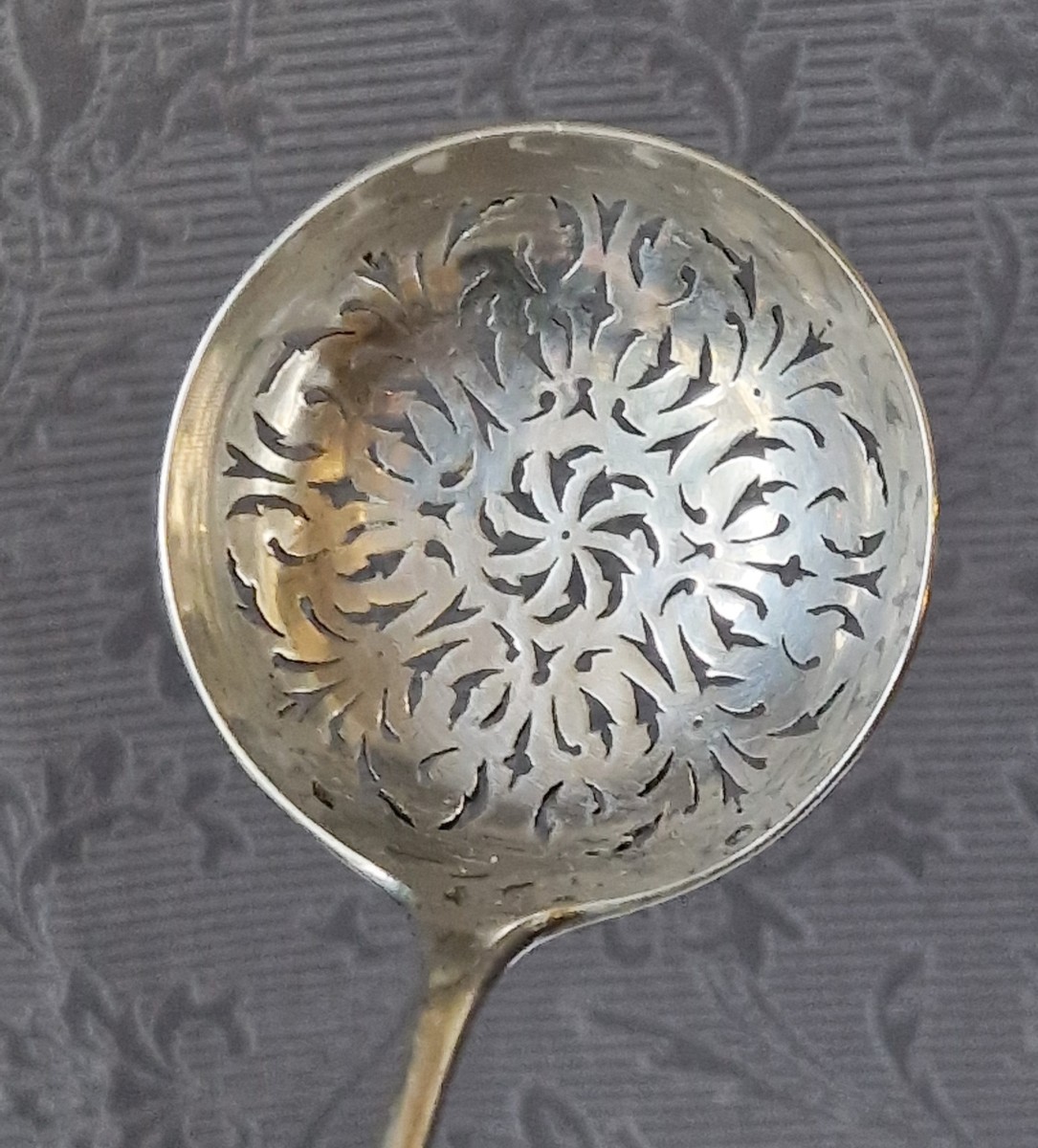 Cuillère à saupoudré - Argent Massif-photo-7