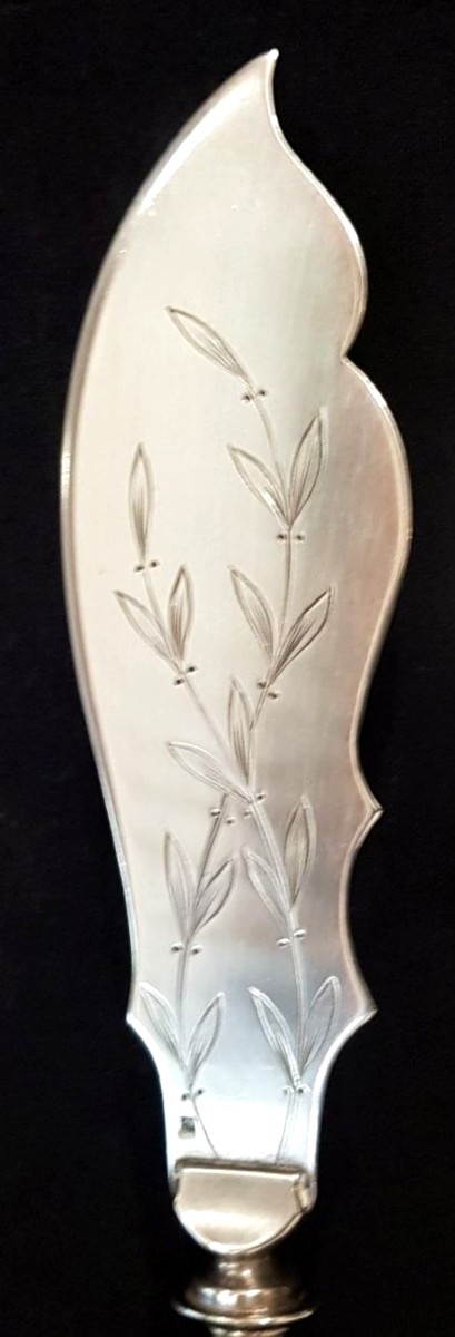 Service à Poisson - Argent Fourré Et Métal Argent-photo-4