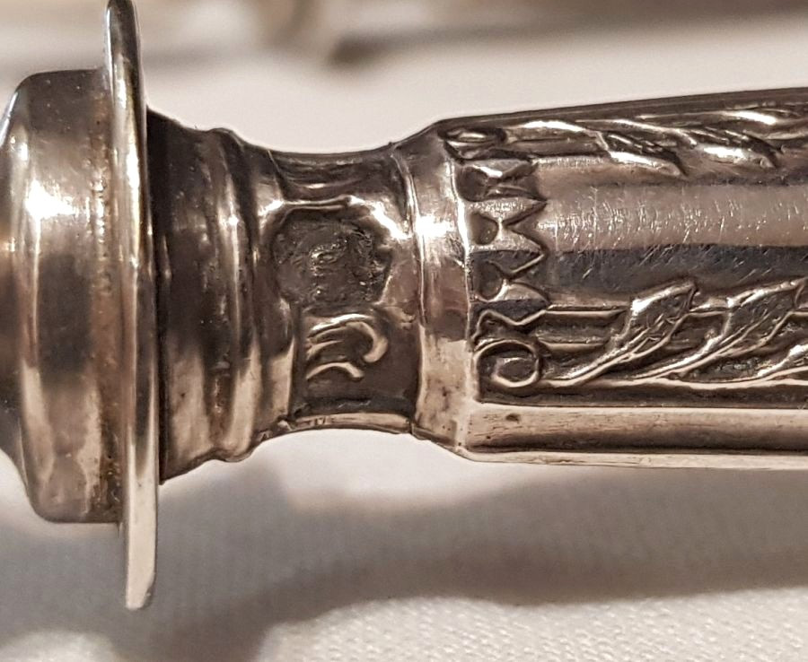 Service à Poisson - Argent Fourré Et Métal Argent-photo-3