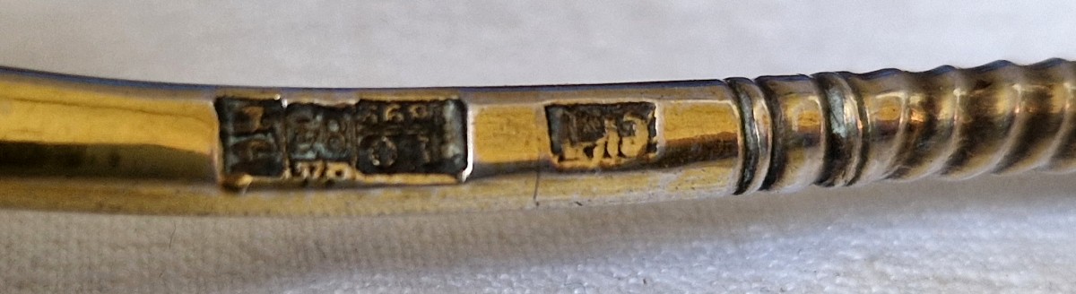 Petite louche - vermeil - Art nouveau-photo-2