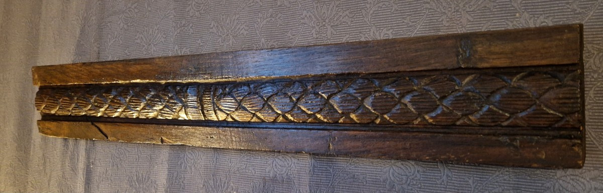 18th-century Woodwork - Pediment - Interior Ornamentation-photo-3