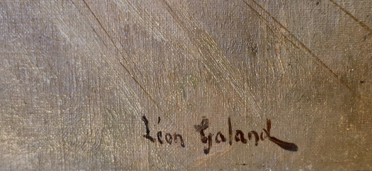 Léon GALAND (1872-1960) – "Danseuse Ballerine " – Époque Art Déco-photo-4