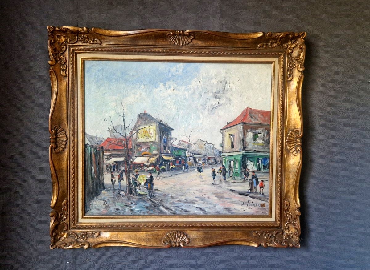 Quartier de Saint Ouen  - Édouard Febvre  (1885-1967)-photo-3