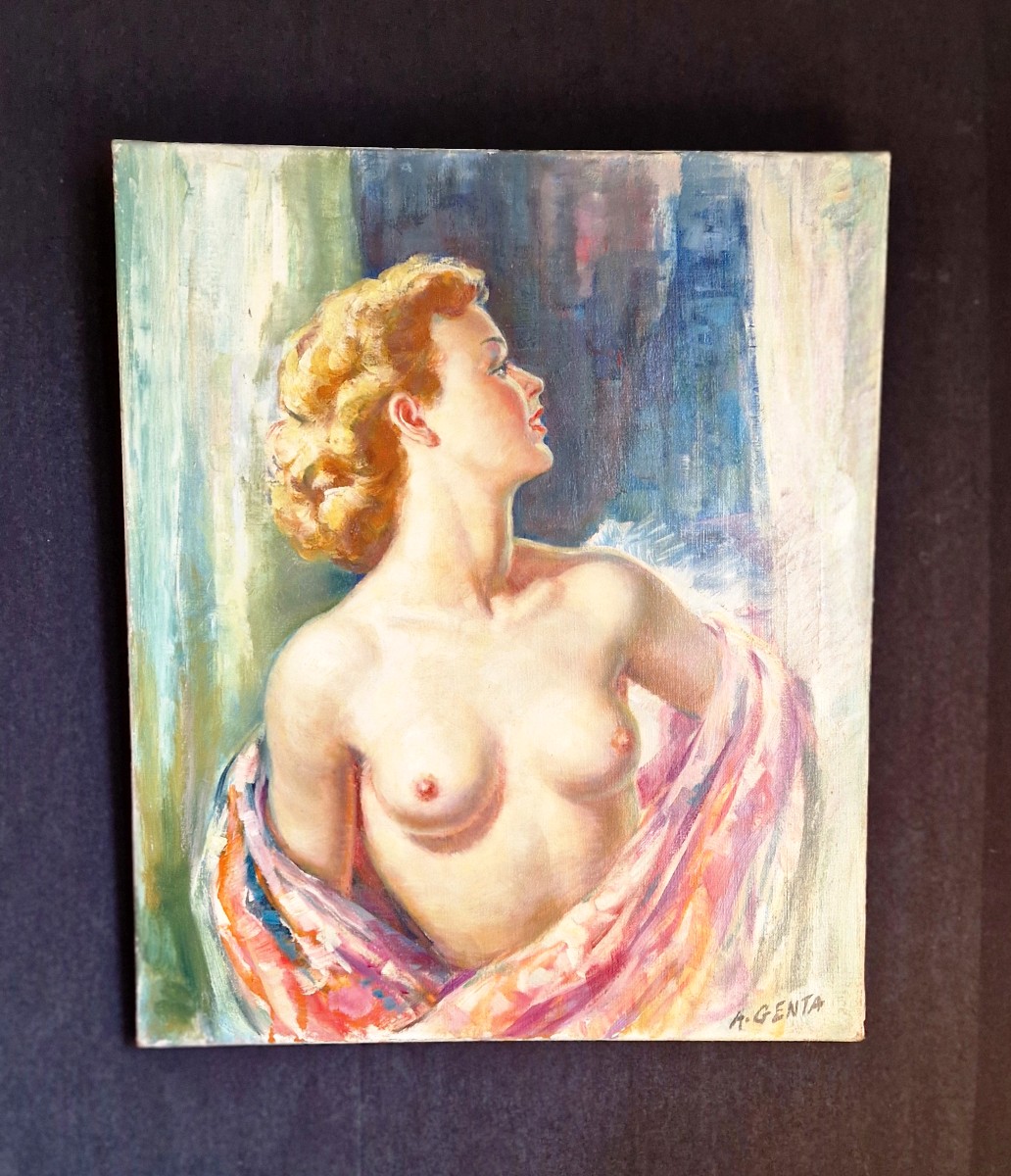 Art Deco Nude - Albert Genta (1901-1989)-photo-2