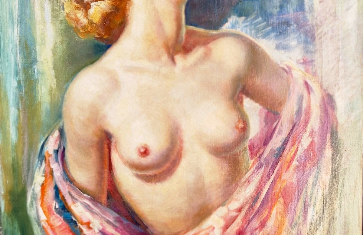 Art Deco Nude - Albert Genta (1901-1989)-photo-2