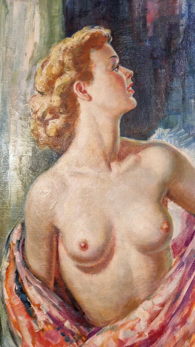 Art Deco Nude - Albert Genta (1901-1989)-photo-3