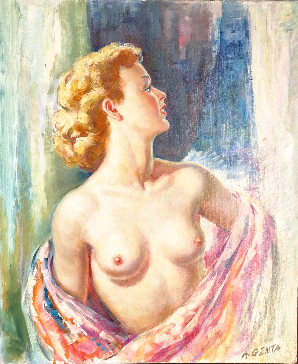 Art Deco Nude - Albert Genta (1901-1989)