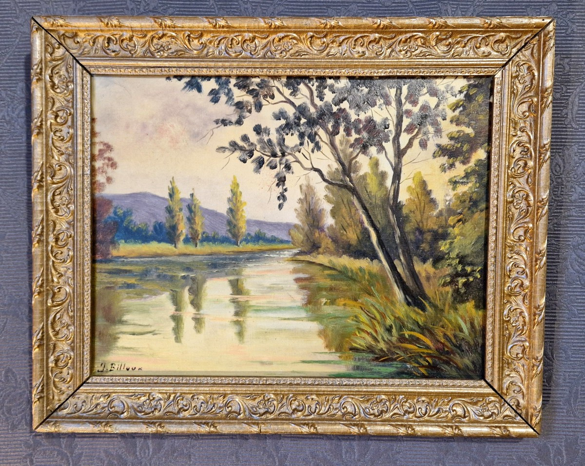 J. BILLOUX –  École Française du XIXe/XXe-photo-2