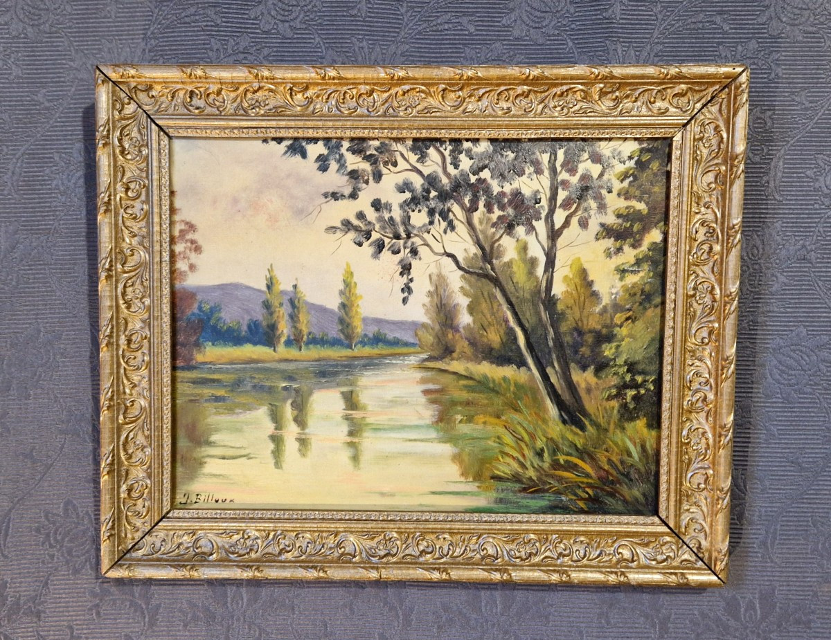 J. BILLOUX –  École Française du XIXe/XXe-photo-3