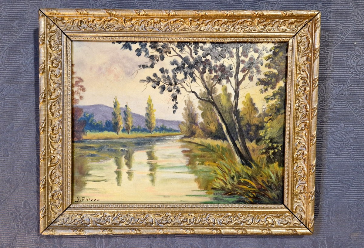 J. BILLOUX –  École Française du XIXe/XXe-photo-1