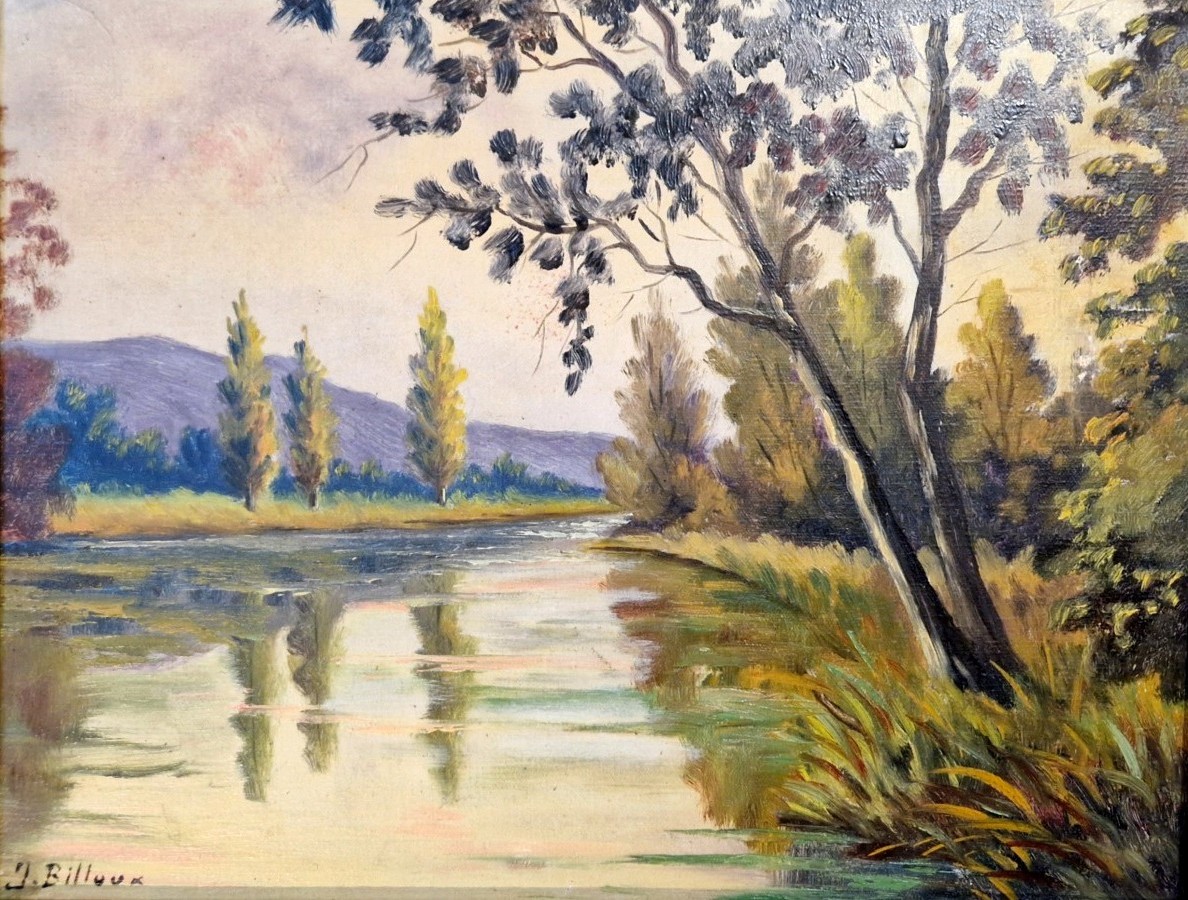 J. BILLOUX –  École Française du XIXe/XXe