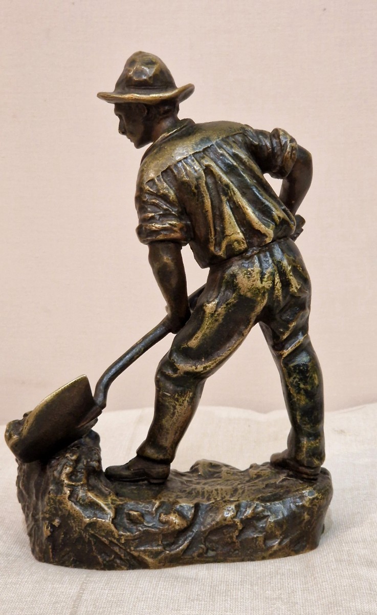 Mineur - Bronze - Emile Carlier (1849-1927)-photo-3