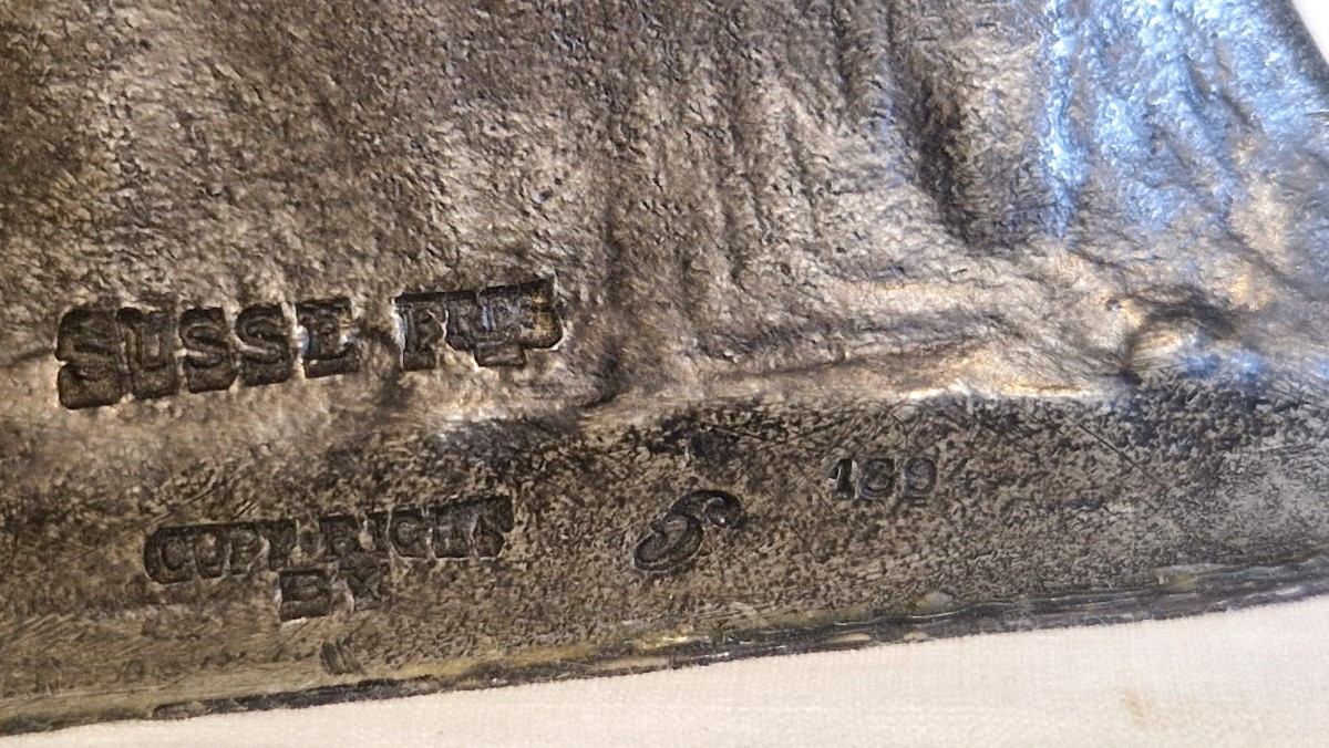 Bust - Mignon - Art Nouveau - Paul Eugène Mengin (1853-1937)-photo-3