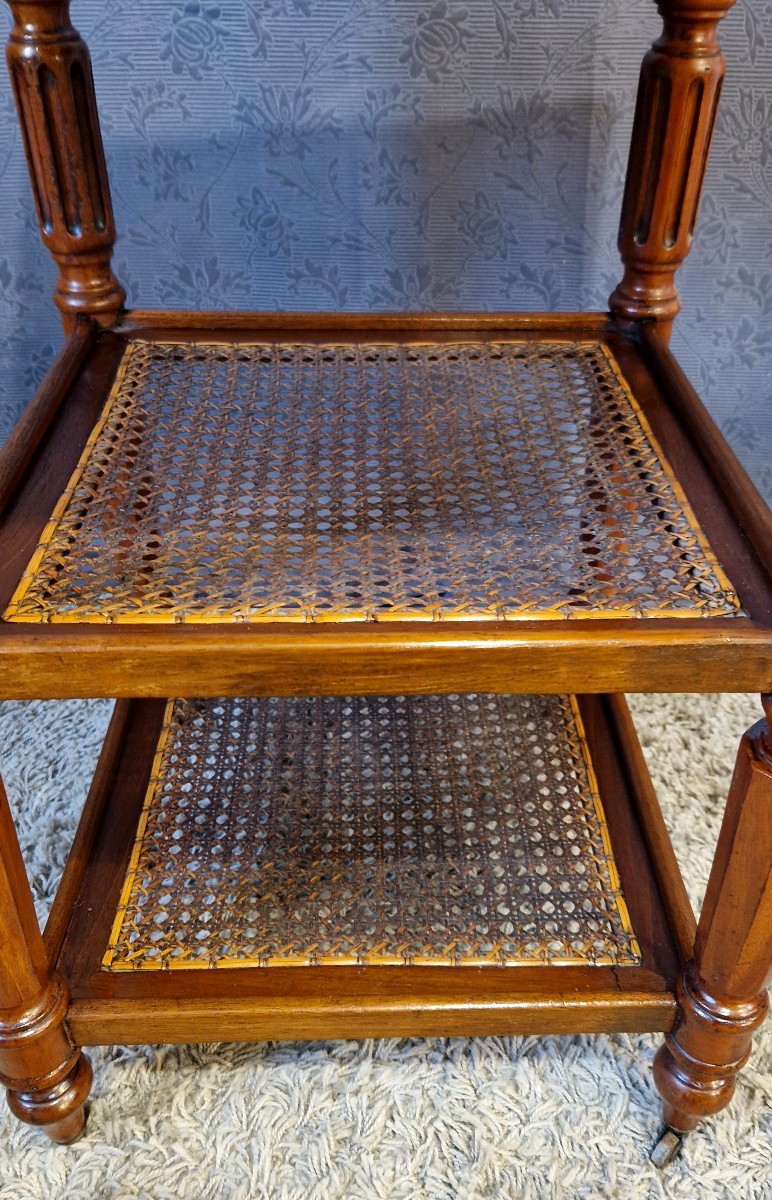 Late 19th Century Mahogany Side Table-photo-3