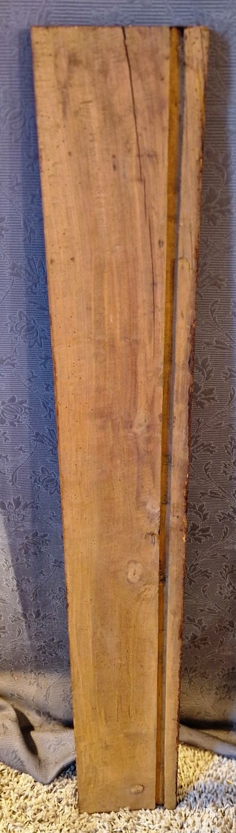 Boiserie fronton ornementation intérieur XIXe-photo-4