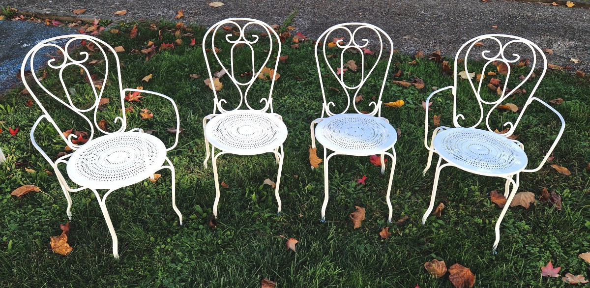 Fauteuils et chaises de  salon de jardin-photo-2