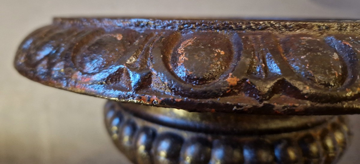 Vasque Médicis  en fonte XIXe-photo-1