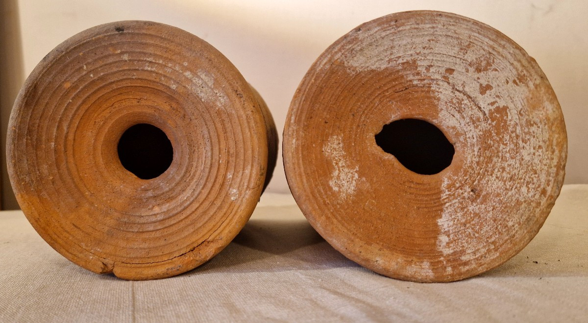 2 Provençal Terracotta Birdhouses-photo-2
