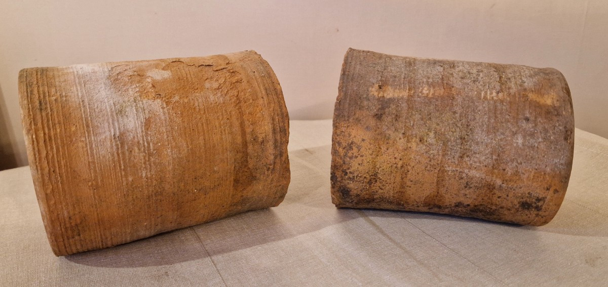 2 Provençal Terracotta Birdhouses-photo-3