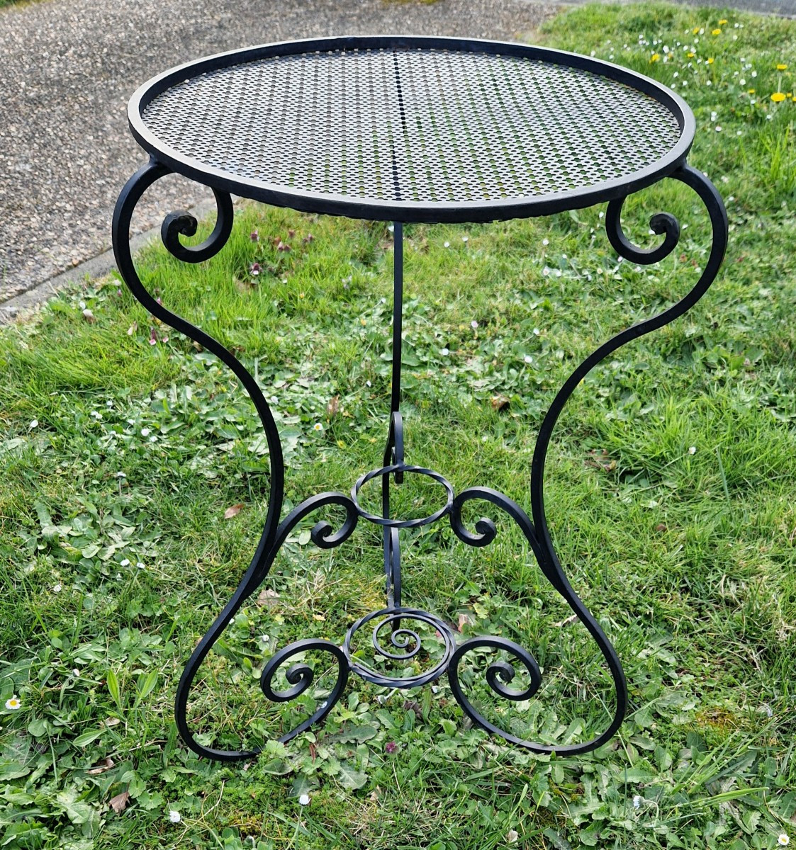 Wrought Iron Table - Mid-20th Century
