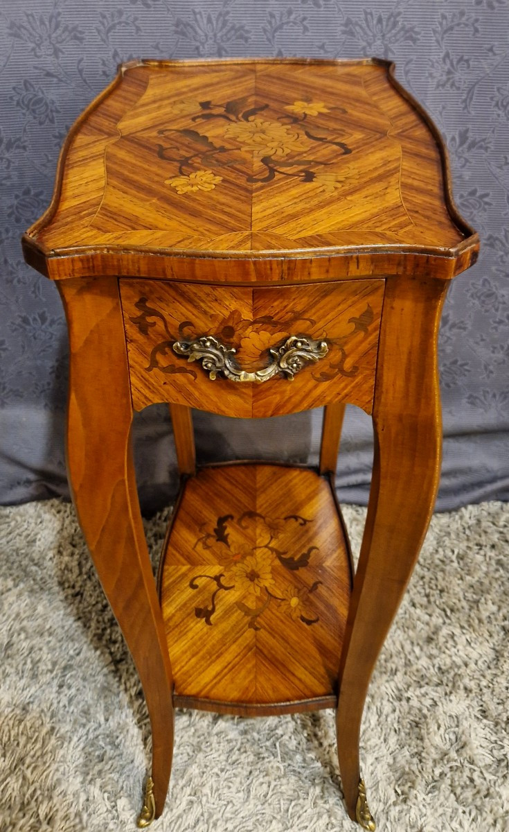 Table d'appoint de milieu  - De style Louis XV-photo-2