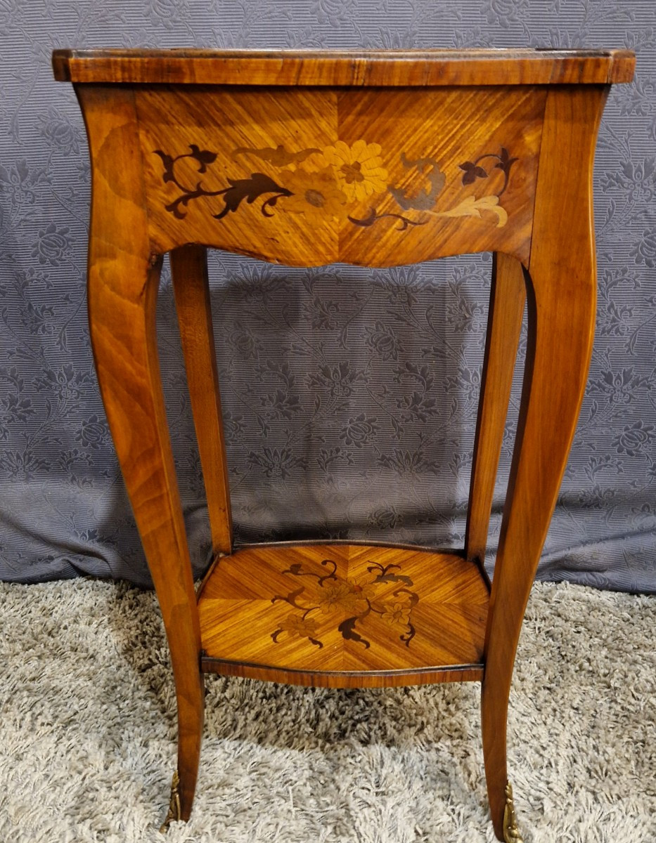 Table d'appoint de milieu  - De style Louis XV-photo-2