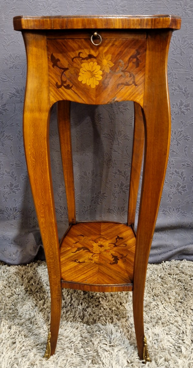 Table d'appoint de milieu  - De style Louis XV-photo-3